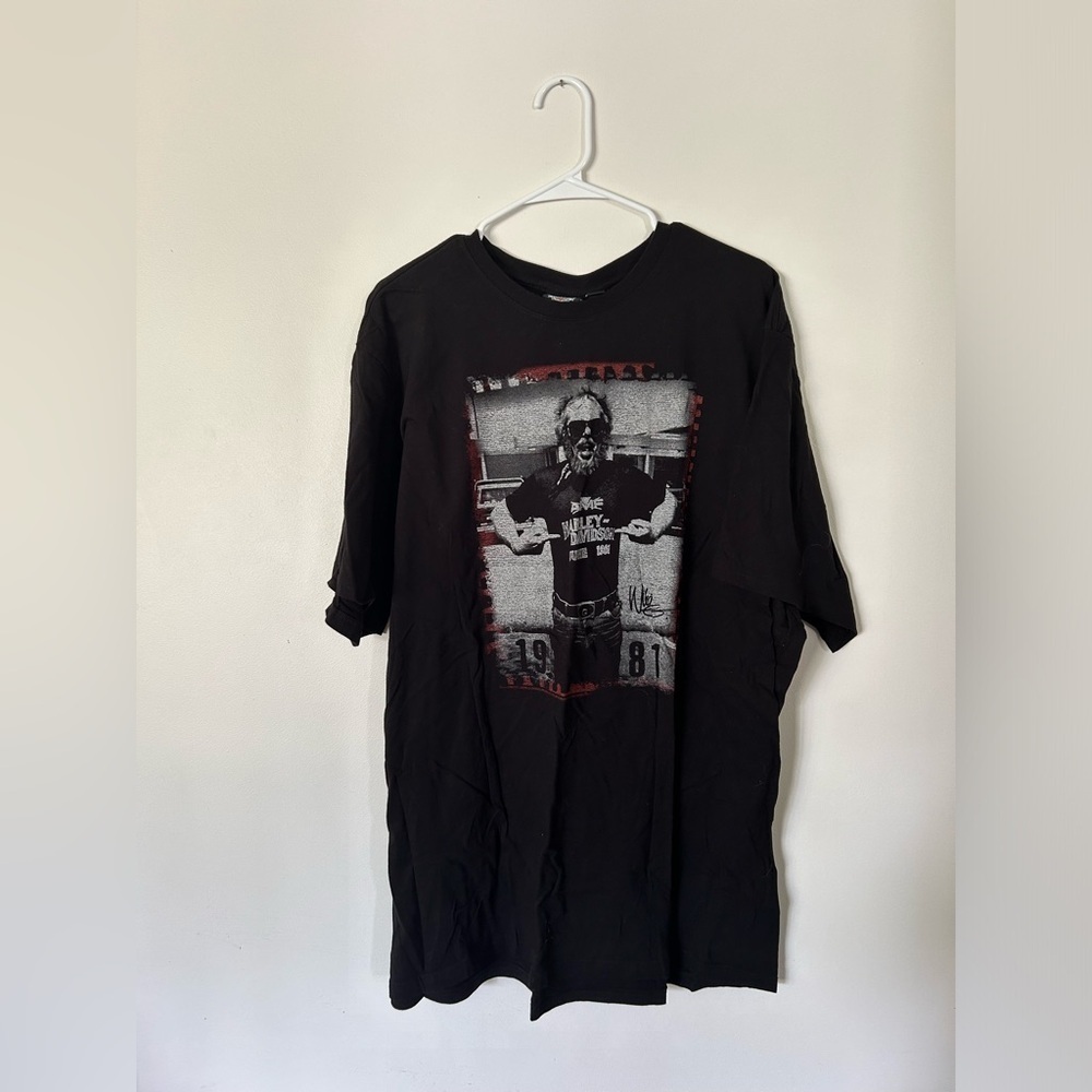 “The Eagle Soars Alone” Harley Davidson Tshirt